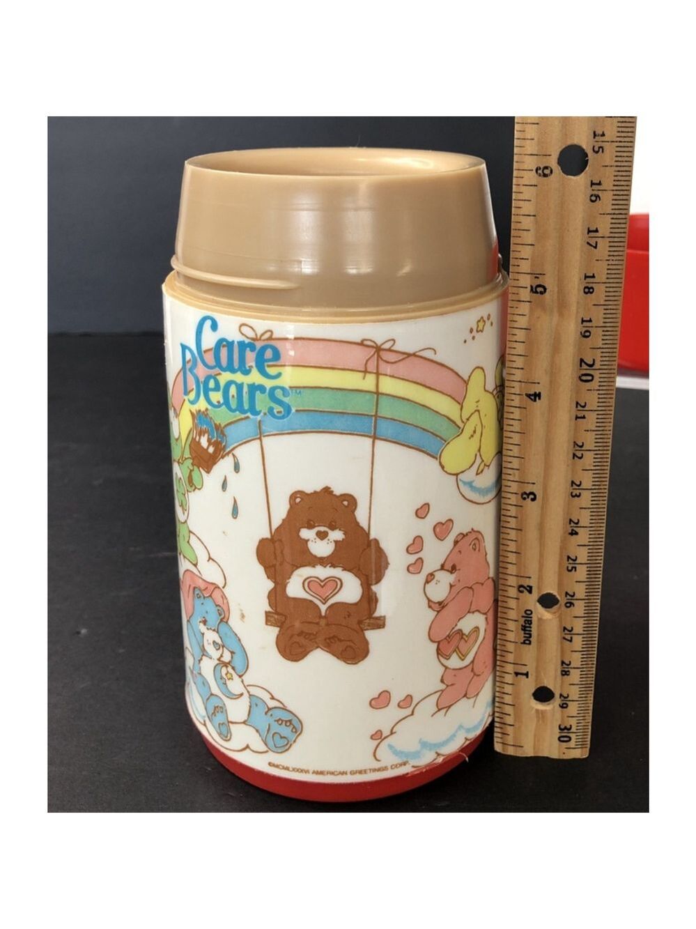 Vtg. Care Bears 80’s Collectable 6.5” Aladdin 8 Oz. Capacity Thermos USA - Picture 6 of 10
